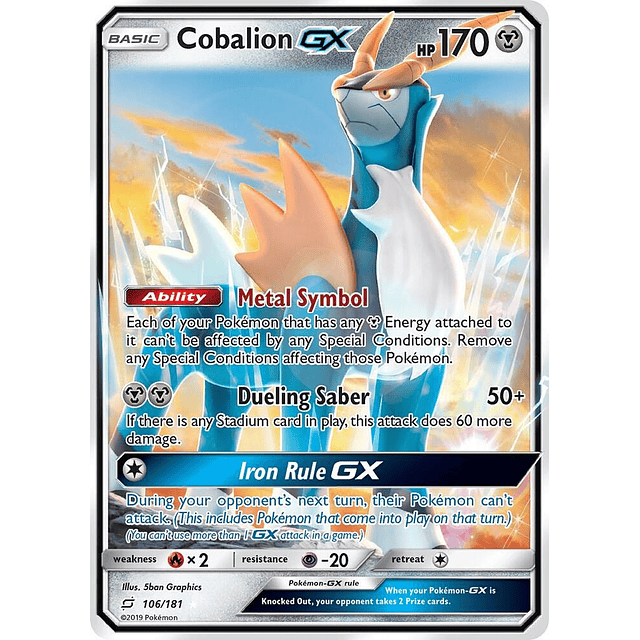 Cobalion Gx Ingles