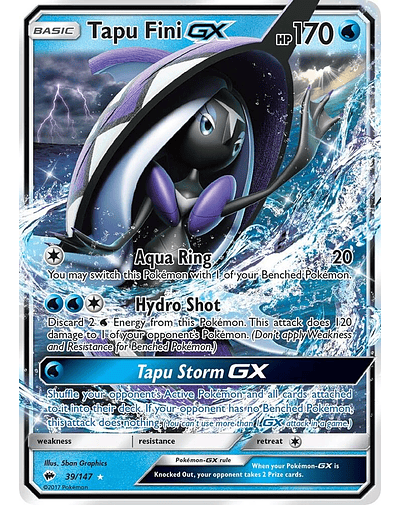 Tapu Fini GX Ingles
