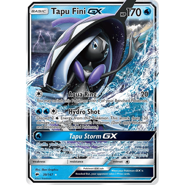 Tapu Fini GX Ingles
