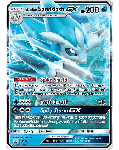 Alolan Sandslash GX Español