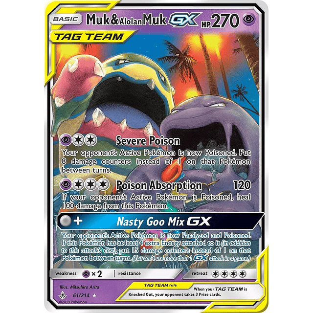 Muk & Alolan Muk GX Ingles