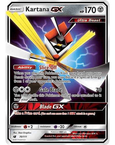 kartana GX Español