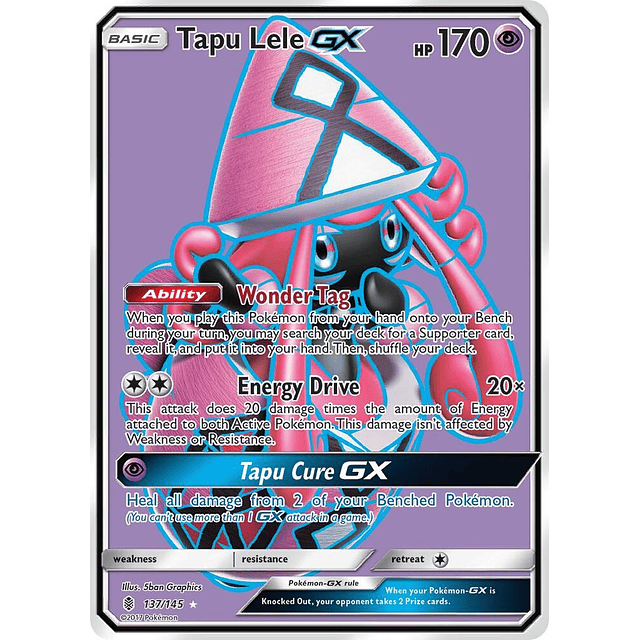Tapu Lele GX Ingles