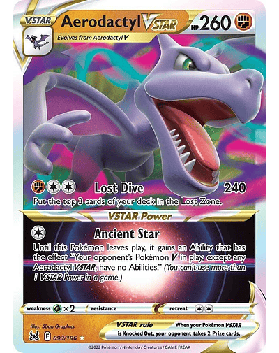 Aerodactyl VSTAR - SWSH11
