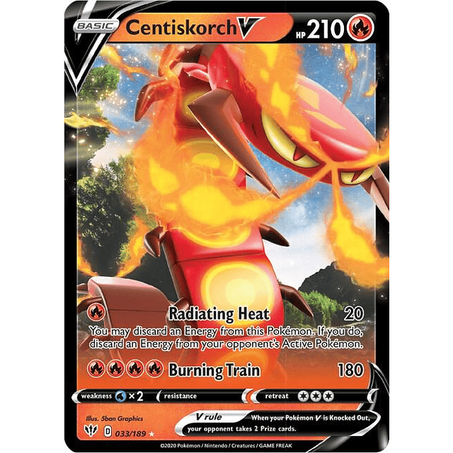 Centiskorch V - SWSH03