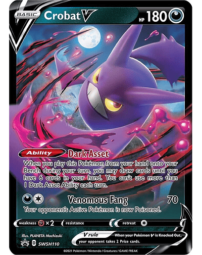 Crobat V - SWSH110