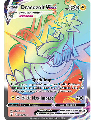 Dracozolt VMAX (Secret) 