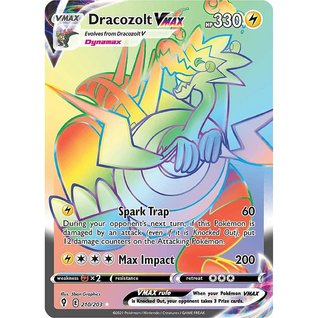 Dracozolt VMAX (Secret) 