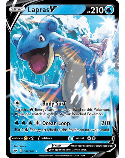 Lapras V - SWSH01
