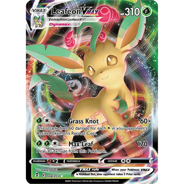 Leafeon VMAX - SWSH07