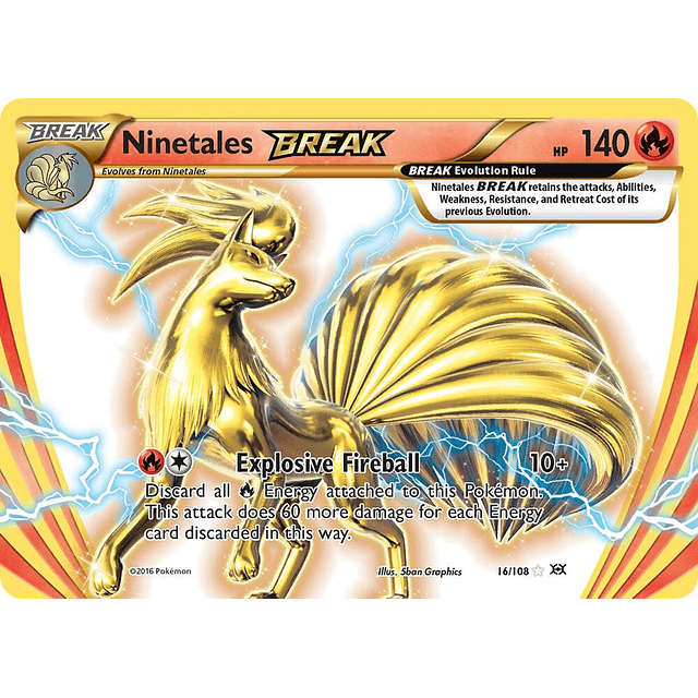 Ninetales BREAK - XY 