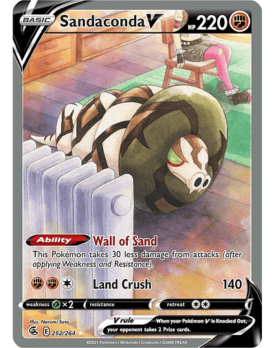 Sandaconda V (Alternate Full Art) 