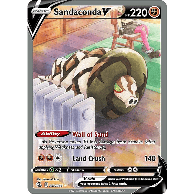 Sandaconda V (Alternate Full Art) 