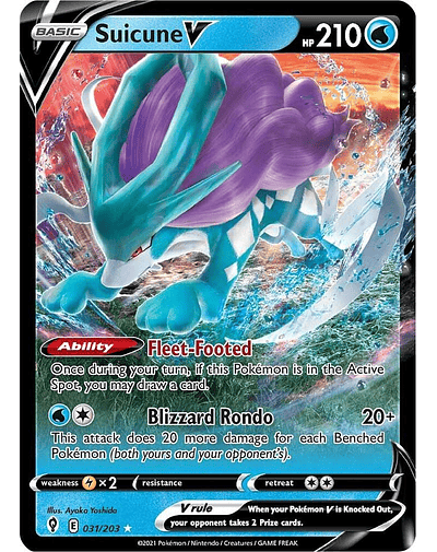 Suicune V - SWSH07