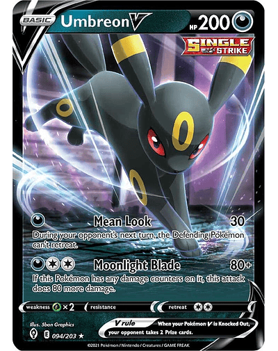 Umbreon V - SWSH07 
