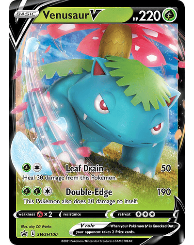Venusaur V - SWSH100
