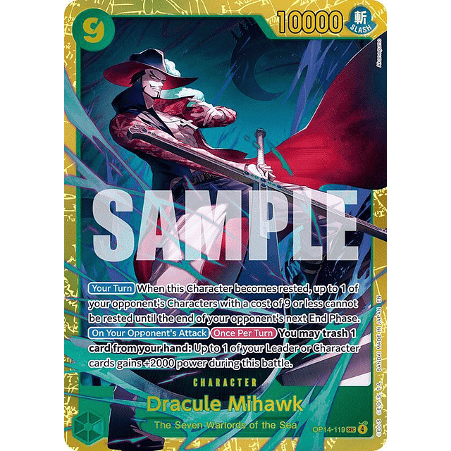 Dracule Mihawk - OP14-119
