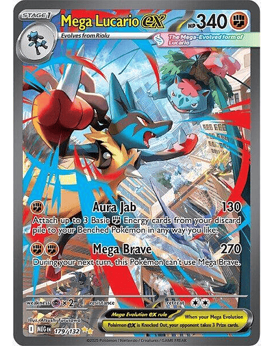 Mega Lucario ex - 179/132