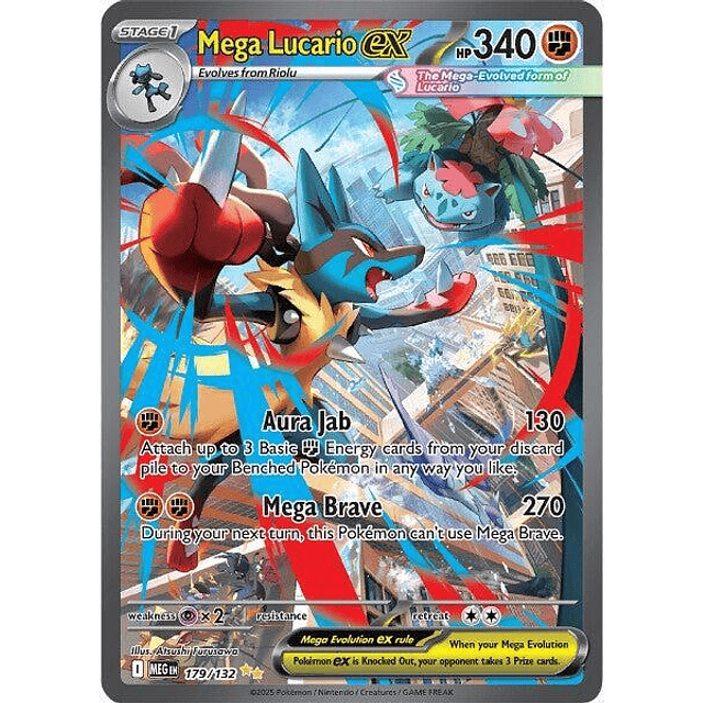 Mega Lucario ex - 179/132