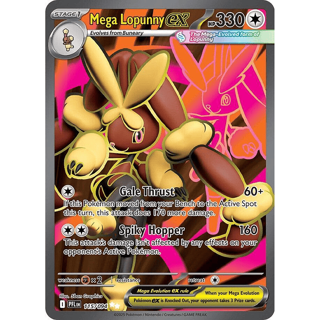 Mega Lopunny ex - 115/094