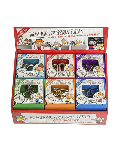 Puzzling professor’s Display – Puzzles de Metal (unidad)