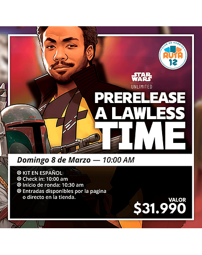 Prelanzamiento - Una Época Sin Ley - Domingo 08/03