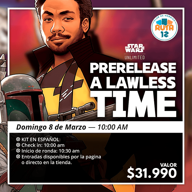 Prelanzamiento - Una Época Sin Ley - Domingo 08/03