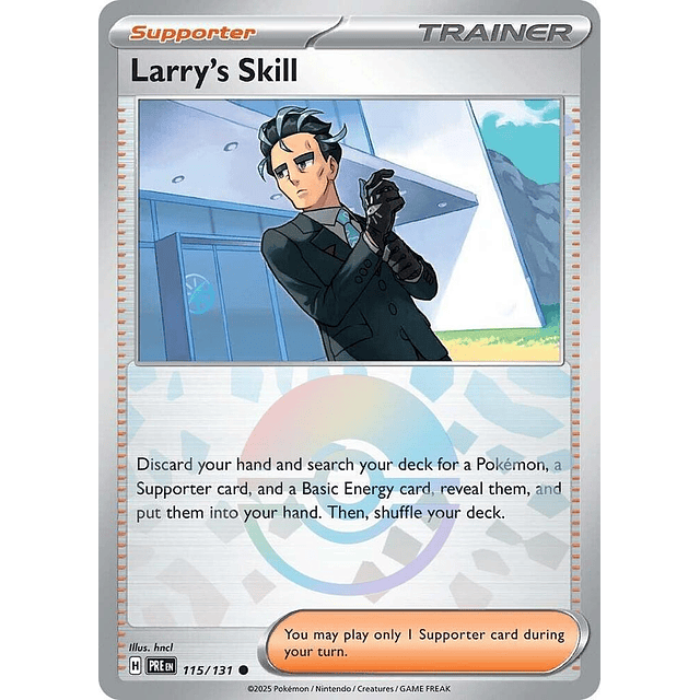 Larry's Skill  (Poke Ball Pattern) 