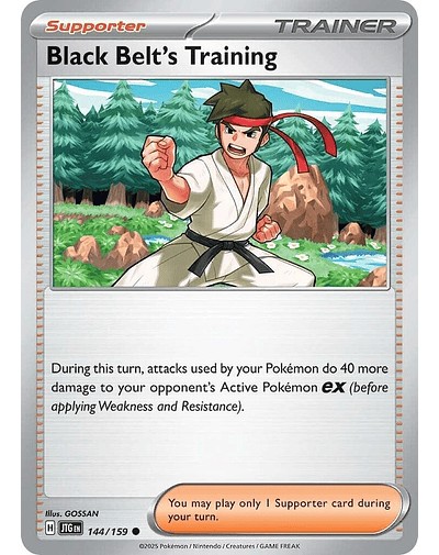 Black Belt's Training - 144/159