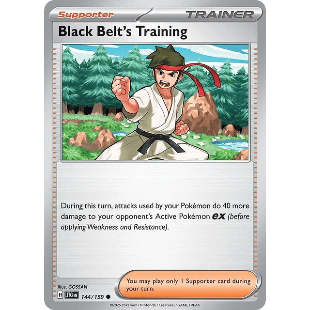 Black Belt's Training - 144/159