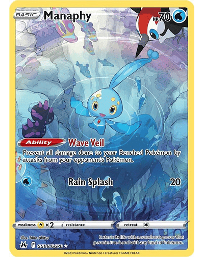 Manaphy - Crown Zenith: