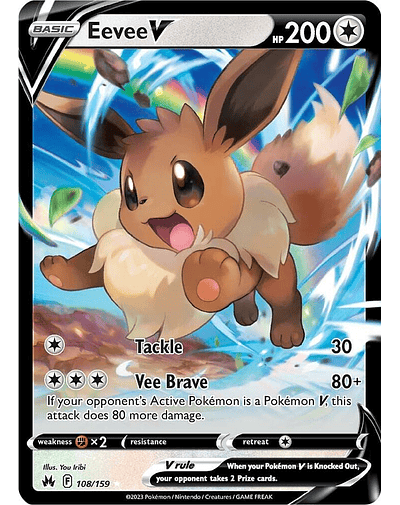 Eevee V - Crown Zenith