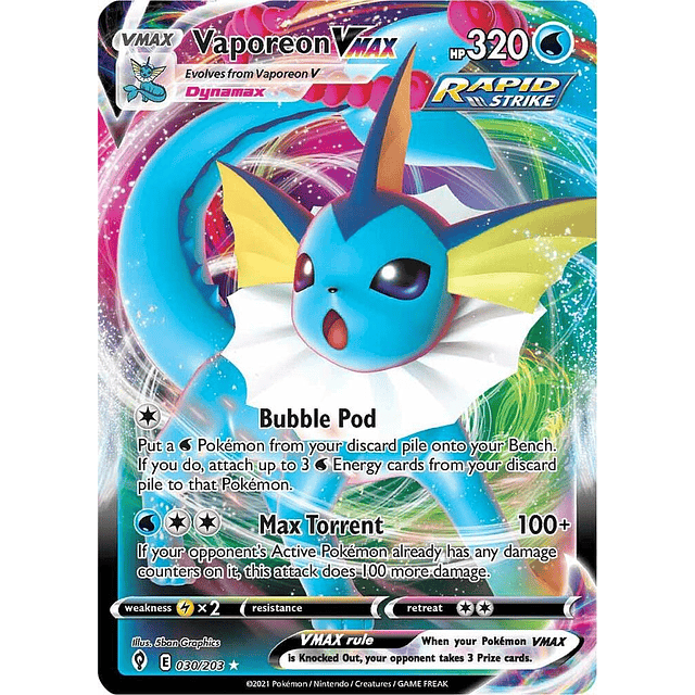 Vaporeon VMAX