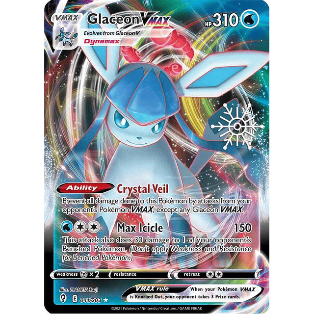 Glaceon VMAX - (Holiday Calendar)