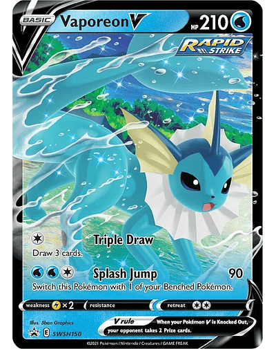 Vaporeon V - SWSH150