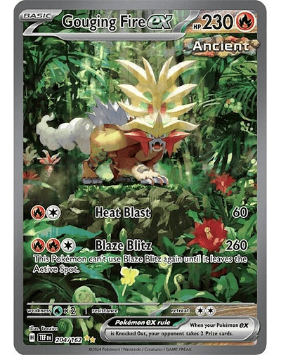 Gouging Fire ex - 204/162