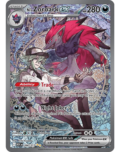 N's Zoroark ex - 286/217