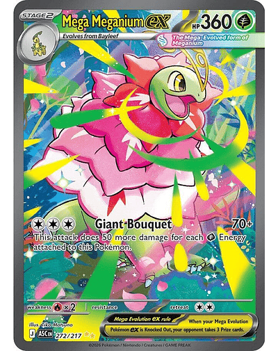 Mega Meganium ex - 272/217 