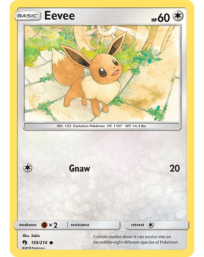 Eevee - SM - Lost Thunder (SM8)