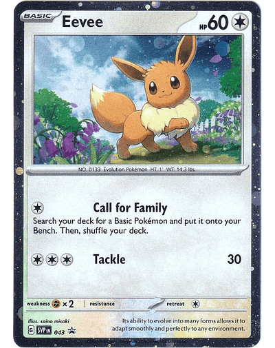 Eevee - 043 - SV: Scarlet & Violet Promo Cards