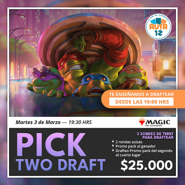 Pick 2 Draft MTG - Cubo Pauper