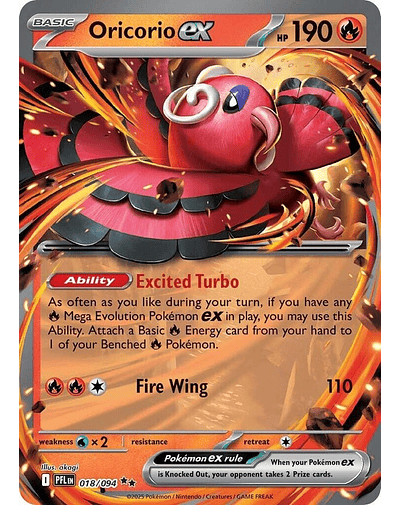 Oricorio ex - 018/094