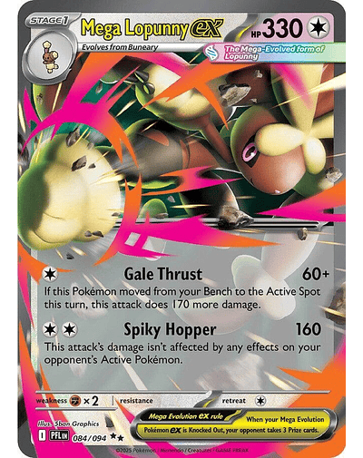 Mega Lopunny ex - 084/094