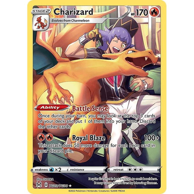 Charizard Lost Origin Trainer Gallery