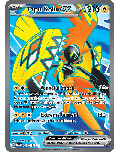 Tapu Koko ex - 222/182