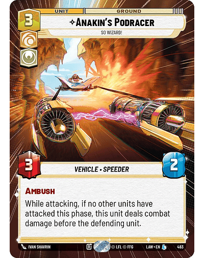 Anakin's Podracer - So Wizard! (Hyperspace)