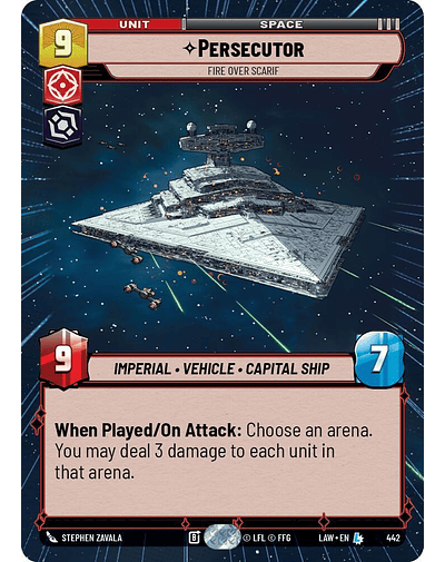 Persecutor - Fire Over Scarif (Hyperspace)