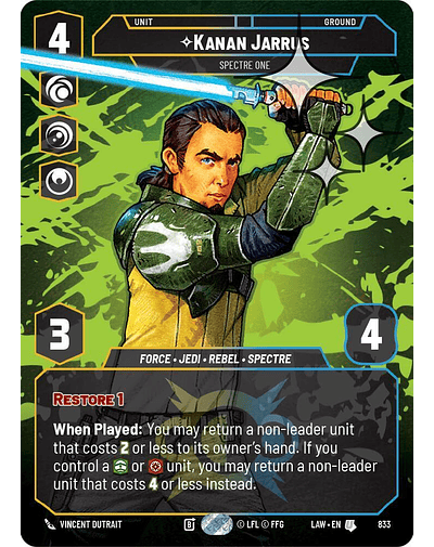 Kanan Jarrus - Spectre One (Prestige Foil)
