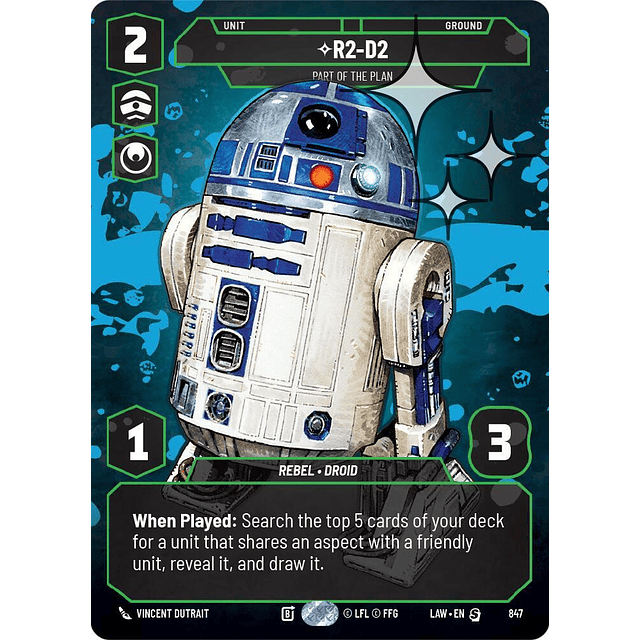 R2-D2 - Part of the Plan (Prestige Foil)