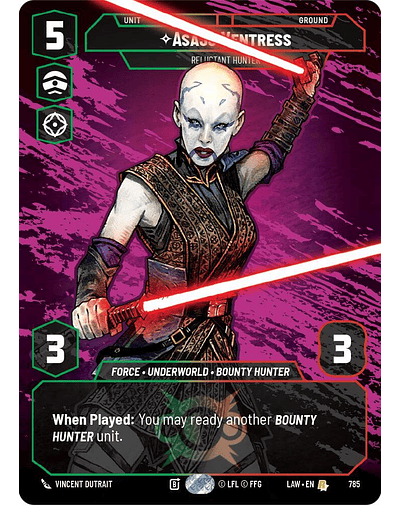 Asajj Ventress - Reluctant Hunter (Prestige)